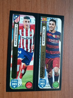 ST 30 - FOOTBALL FIFA 365: 2016-2017, José Giménez (Atlético De Madrid) / Munir El Haddadi (FC Barcelona) - Autres & Non Classés