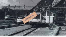 Vallorbe - Dépot De La Gare En 1989 - Reproduction - Orbe