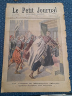 Le Petit Journal N° 548  Les Troubles De Margueritte Algérie Vengeance De Braconniers - Le Petit Marseillais
