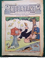 1935 Journal L'ÉPATANT - LES AVENTURES DES PIEDS-NICKELÉS - POMPIER AVERTISSEUR D'INCENDIE - GÉDÉON BEC DE PUCE - Pieds Nickelés, Les