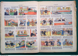 1935 Journal L'ÉPATANT - LES AVENTURES DES PIEDS-NICKELÉS - TOTOCHE ET LE PROFESSEUR TROMPETTE - NOUVEAU MASQUE DE FER - Pieds Nickelés, Les