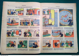 1935 Journal L'ÉPATANT - LES AVENTURES DES PIEDS-NICKELÉS - TOTOCHE ET LE PROFESSEUR TROMPETTE - UN TOUR DE COCHON - Pieds Nickelés, Les