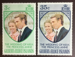 Gilbert Ellice 1973 Royal Wedding MNH - Gilbert & Ellice Islands (...-1979)