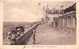 AGON-COUTAINVILLE-Coutances-50-Manche-Le Promenoir - Editeur C.A.P - Sonstige & Ohne Zuordnung