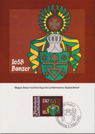 1982 Liechtenstein MC 30  Mi: LI 796°, Y&T: LI 737°,  ZNr. LI 735°, Stephan Banzer - Wappen - Covers