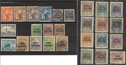POLONIA 1929 Ecc. - Sovrastampati PORT GDANSK Nuovi E Usati - Unused Stamps