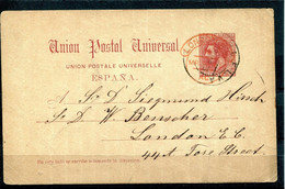 1884.ESPAÑA.ENTERO POSTAL.EDIFIL 15A(o)USADO.CATALOGO 9€ - 1850-1931