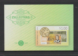 ⭕2016 - Australian 50th Anniversary Of Decimal Currency 'Special Collectors Release' - Souvenir Miniature Sheet MNH⭕ - Blocks & Sheetlets