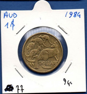 AUSTRALIA - 1 Dollar 1984  -  See Photos -  Km 77 - Dollar