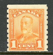 -Canada-1929-"King George V" -COIL-  MH (*) - Rollo De Sellos