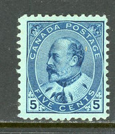 -Canada-1903-"King Edward VII" M.H. (*) - Unused Stamps