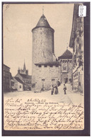 ROMONT - LE CHATEAU - B ( TIMBRE ARRACHE AU DOS AVEC AMINCI ) - Romont