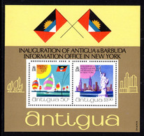 ANTIGUA - 1972 SAILING WEEK MS FINE MNH ** SG MS349 - 1960-1981 Ministerial Government