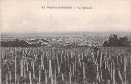 CP FRANCE - 51 - LE MESNIL SUR OGER - Vue Générale - Autres & Non Classés