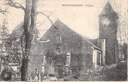 CP FRANCE - 52 - MONTSAUGEON - L'église - Otros & Sin Clasificación