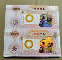 China 2023 GPZ-5 Celebrate The Spring Festival(Year Of The Rabbit) Special Sheet(Hologram) - Hologramas