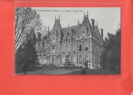 80 FLIXECOURT Cpa Le Chateau Vue De Face - Flixecourt