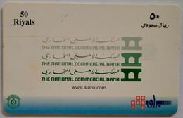 Saudi Arabia 50 Riyals " The National Commercial Bank " - Arabie Saoudite