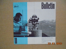 Kern Swiss Bulletin No.11 (1968) Kern & Cie. S.A. Usines D'optique Et De Mecanique De Precision  - Aarau, Suisse - Ciencia