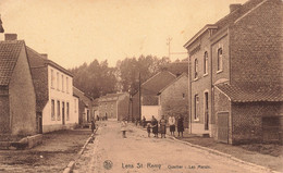 CPA - Belgique - Lens Saint Rémy - Quartier Les Marais - Edit. Thill - Nels - Animé - Enfant - Waremme