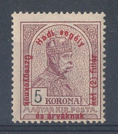 1915. Military Aid (II.) 5K - Unused Stamps