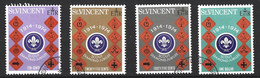 SAINT VINCENT. N°364-7 Oblitérés De 1974. Scoutisme. - Gebraucht