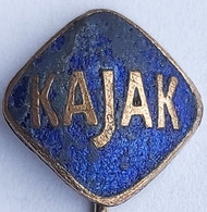 KAJAK Rowing, Kayak, Canoe, Old Pin  before WWII PIN P2 - Kano