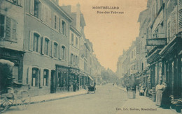 (Doubs)  CPA  Montbéliard  Rue Des Febvres - Montbéliard