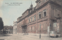 (Doubs)  CPA  Colorisée Montbéliard Hôtel De Ville - Montbéliard