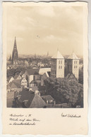 C3638) MÜNSTER I. W. - Blick Auf Den Dom U. Lambertikirche ALT ! 1936 - Muenster