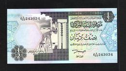 Libye, ½ Dinar, 1991 Issue - Libyen