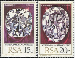 Afrique Du Sud 1980 Minerals Mineraux Diamond Diamant  MNH - Minéraux