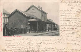 CPA - Belgique - Rebecq - La Gare - Edit. Rémy Van Sichem - Précurseur - Oblitéré Rebcq 1905 - Charleroi