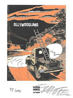 MALTAITE  -  Ex-libris  "Hollywoodland, Tome 1" - Künstler M - O