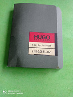 HUGO BOSS  - Echantillon - Parfums - Stalen