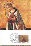 VATICAN - CARTE MAXIMUM - Yvert N° 889 - NOËL - La MADONE - Cartes-Maximum (CM)