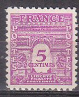 M2668 - FRANCE Yv N°620 * - 1944-45 Arco Del Triunfo