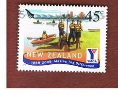 NUOVA ZELANDA (NEW ZEALAND) - SG 2766 -  2005   150^ ANNIV.  YMCA -  USED° - Oblitérés