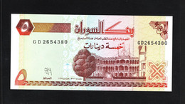 Soudan, 5 Sudanese Dinars, 1992-1998 Issue - Sudan