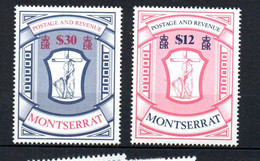 Montserrat 1983 Set $ 12/30 Def. Stamps (Michel 511/12) MNH - Montserrat