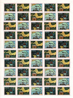 Denmark; Poster Stamp Sheet.  Skive Egnen.  Sheet With 50 Stamps; MNH(**), Not Folded. - Fogli Completi