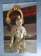 THE STATUE OF KOMOKUTEN ONE OF THE HEAVENLY GUARDIANS OF BUDDHISM - Objets D'art