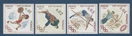 ⭐ Monaco - YT N° 654 à 657 ** - Neuf Sans Charnière - 1964 ⭐ - Unused Stamps