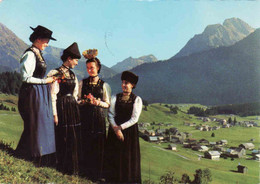 Austria, Vorarlberg, Trachtengruppe Aus Dem Bregenzerwald, Gebraucht 1965 - Bregenzerwaldorte