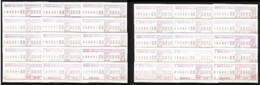 Schweiz Suisse 1981: 30 Schalterfreistempel (1981) Komplett (ohne Vorläufer) Ersttag - Erste Stunde ** MNH - Automatic Stamps