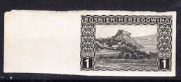 Austria Occupation Of Bosnia 1906 Pictorials Mi#29 U, Imperforated, With Gum Mint Never Hinged - Unused Stamps
