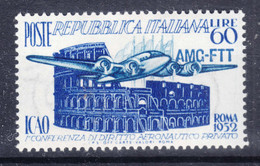 Italy Trieste Zone A AMG-FTT 1952 Sassone#155 Mint Hinged - Mint/hinged