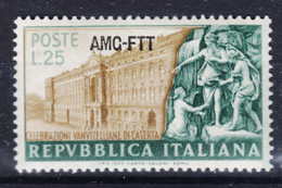 Italy Trieste Zone A AMG-FTT 1952 Sassone#141 Mint Hinged - Ungebraucht