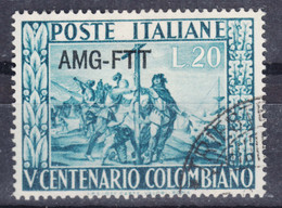 Italy Trieste Zone A AMG-FTT 1951 Sassone#115 Used - Oblitérés