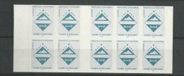 1997 MNH Andorra Fr, Booklet,  Postfris - Carnets